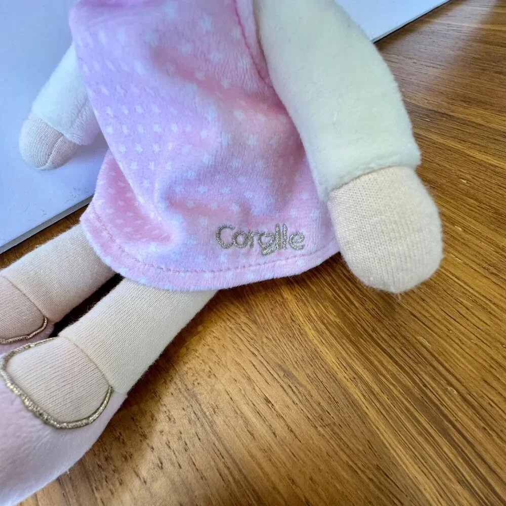 COROLLE Miss Starry Dreams Plush Doll 10" Soft Body Baby Toy Pink Vanilla Scent - Picture 6 of 7
